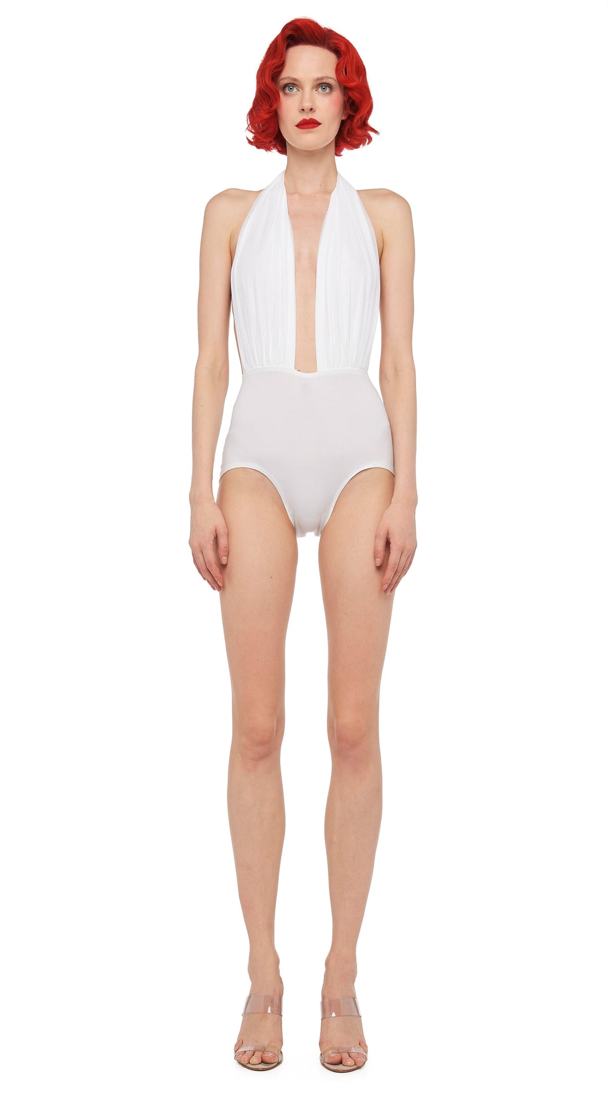 Norma Kamali HALTER BODYSUIT