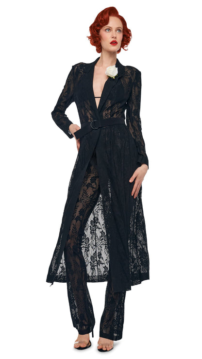 Norma Kamali CLASSIC SINGLE BREASTED COAT