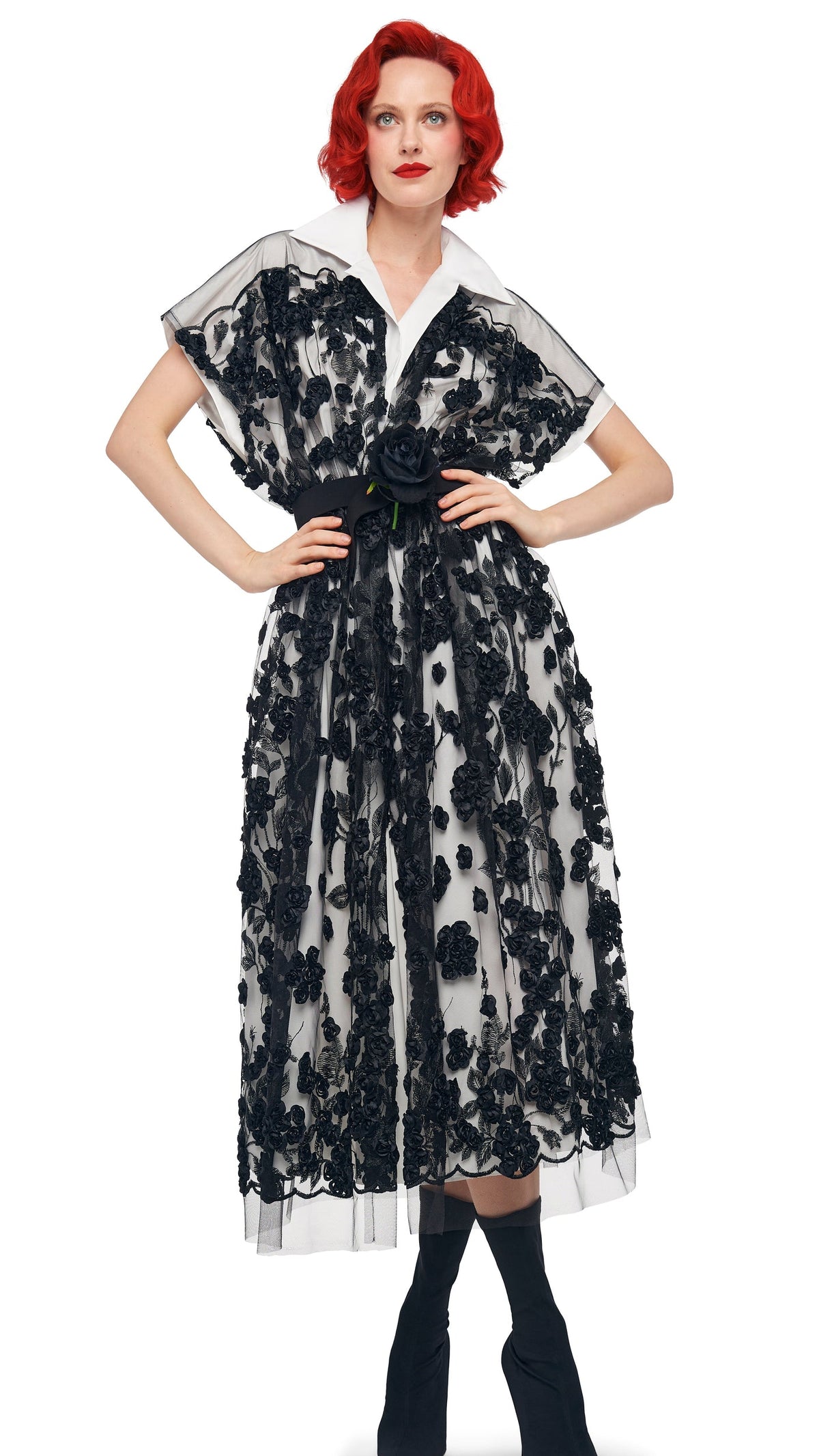 Norma Kamali SUPER OS SLEEVELESS BF MIDCALF DRESS