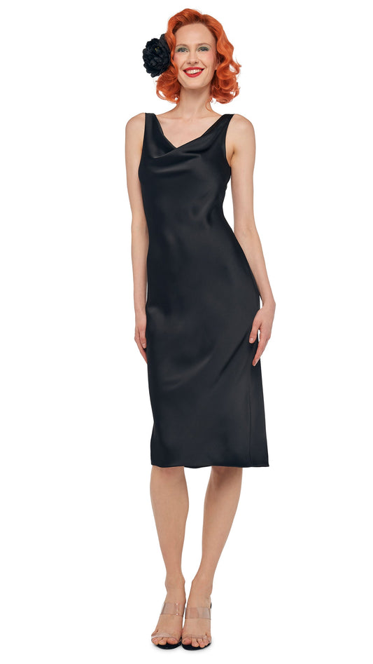 Norma Kamali MARIA DRESS BELOW KNEE