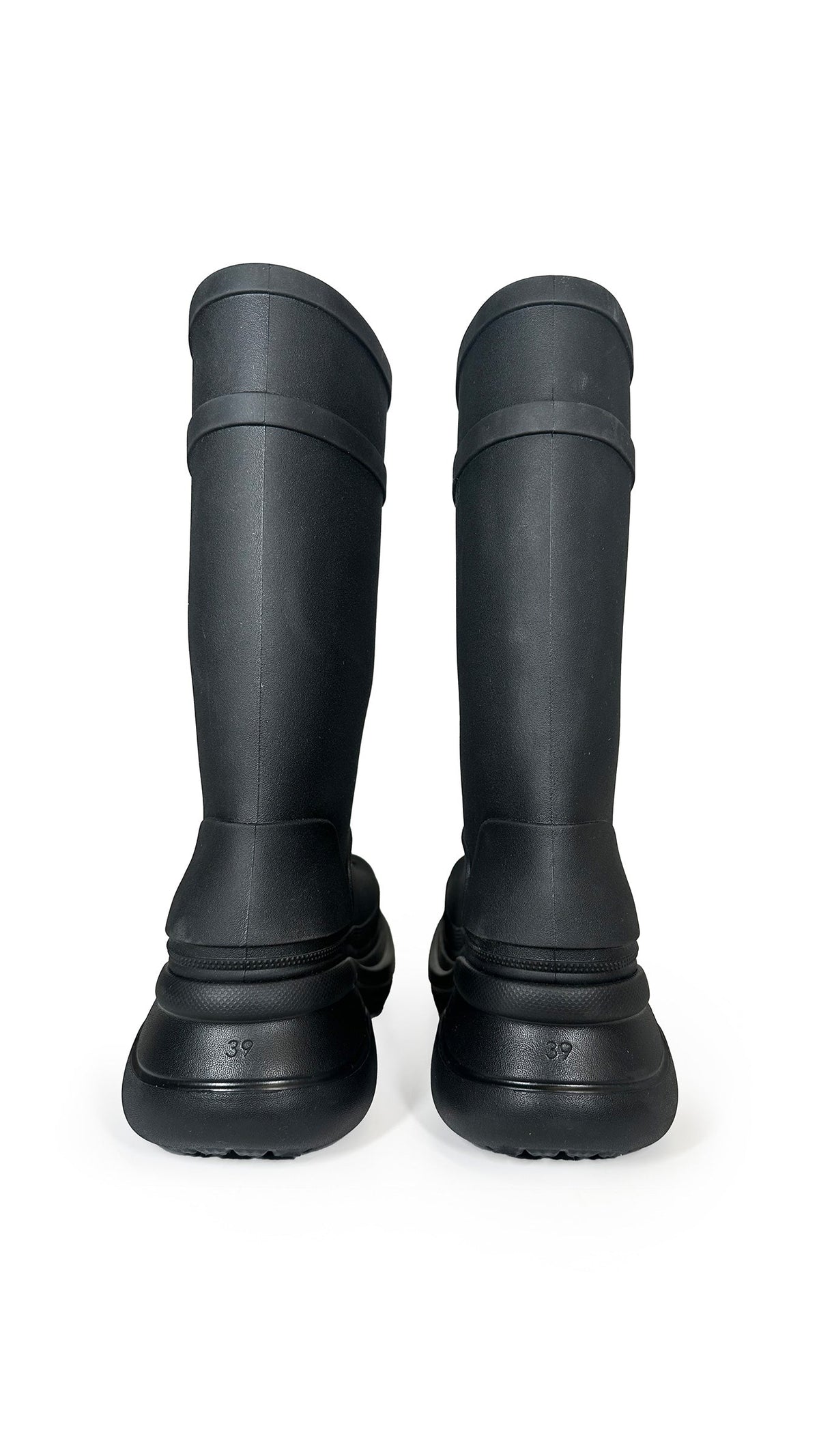 Norma Kamali CROCS X BALENCIAGA BOOT TO KNEE