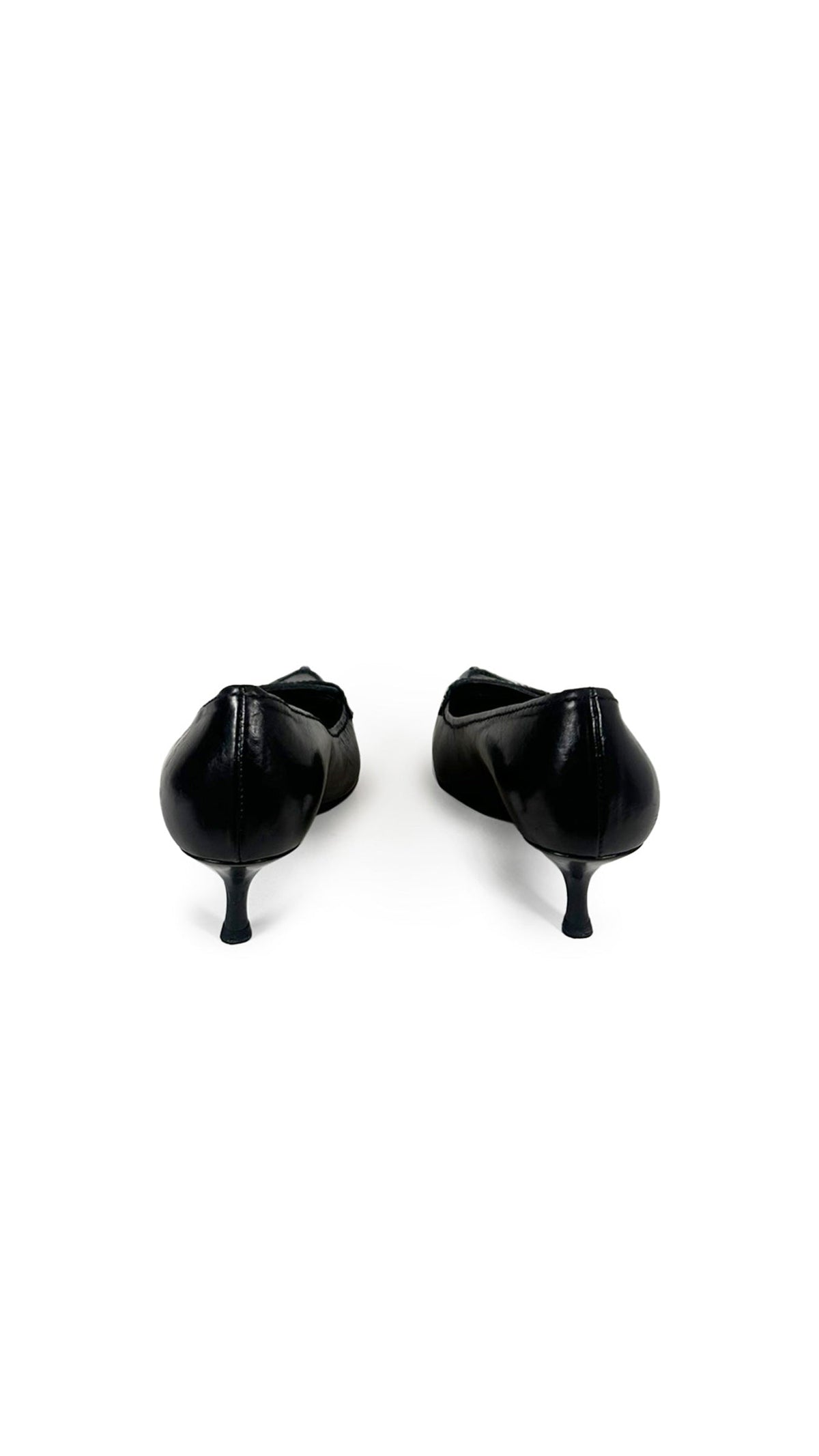 Norma Kamali PRADA LOAFER KITTEN HEEL