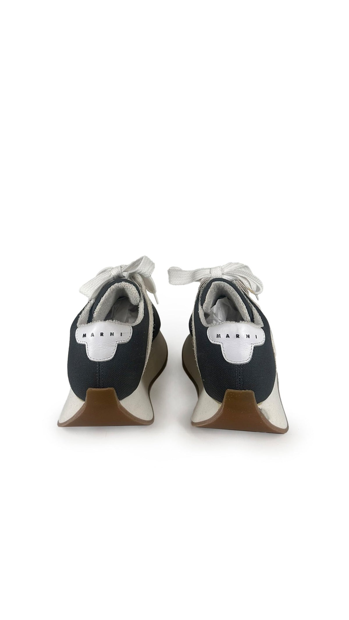 Norma Kamali MARNI PLATFORM SNEAKER W/ STRIPE