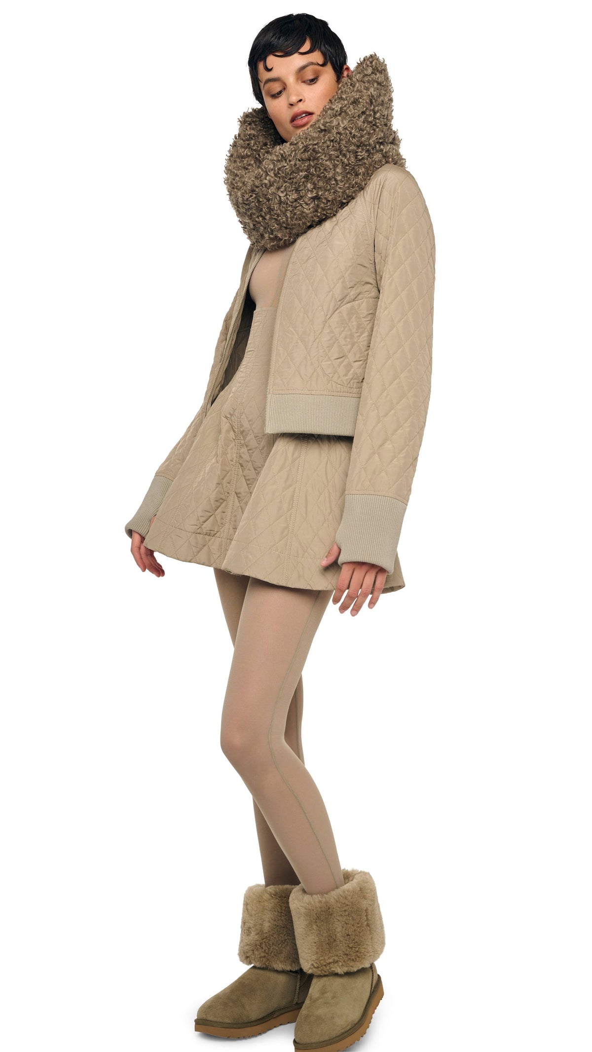 Norma Kamali GRACE MINI SKIRT