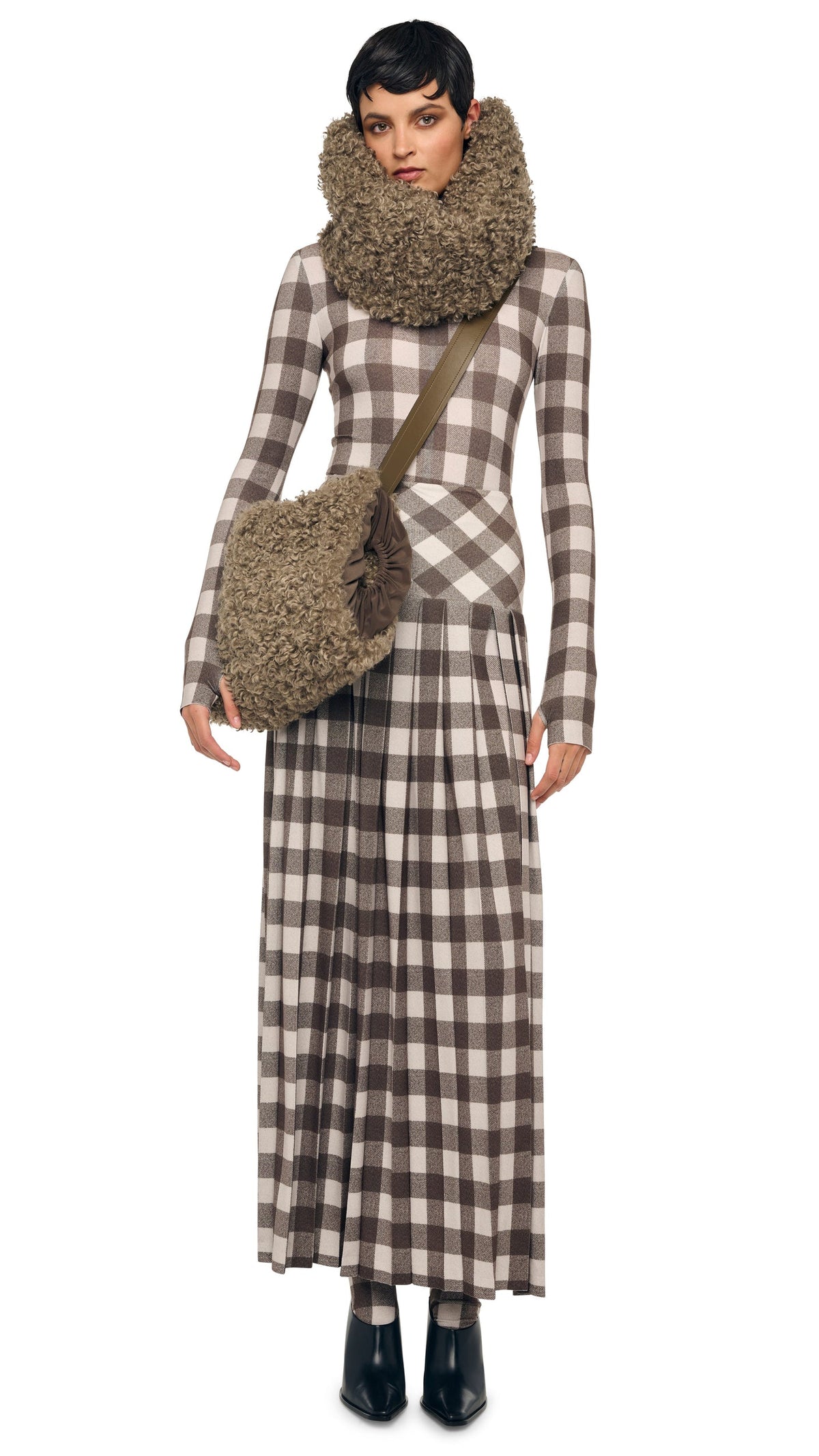 Norma Kamali MUFF BAG