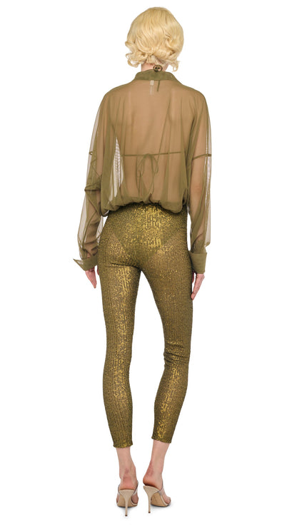 Norma Kamali SUPER OS BF NK SHIRT BODYSUIT