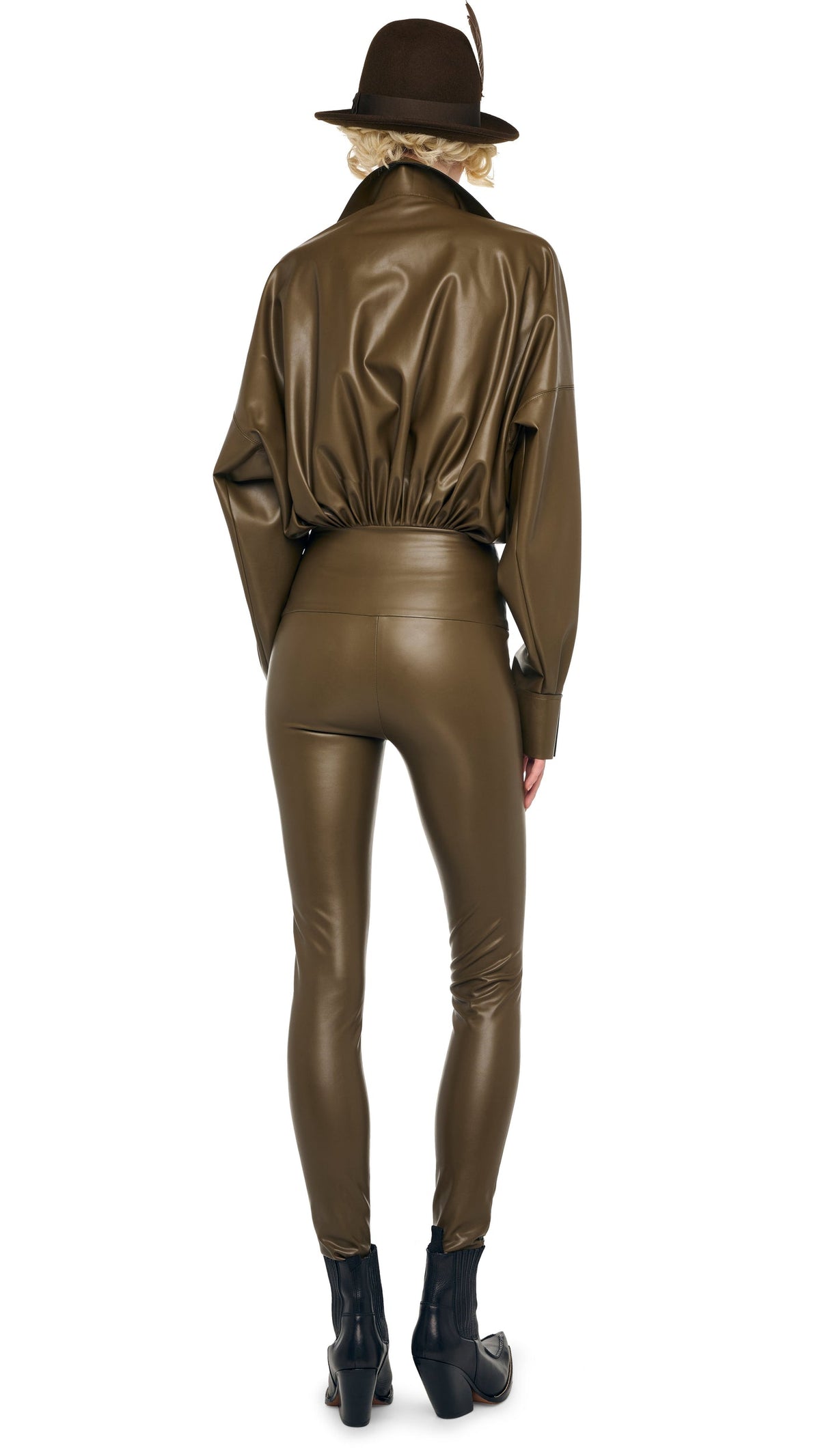 Norma Kamali SUPER OS BF NK SHIRT BODYSUIT