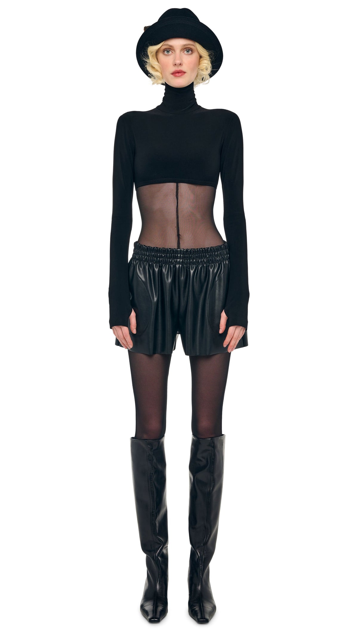 Norma Kamali BOYFRIEND ELEPHANT SWEATSHORT