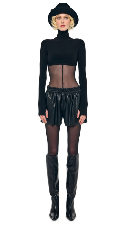 Norma Kamali BOYFRIEND ELEPHANT SWEATSHORT