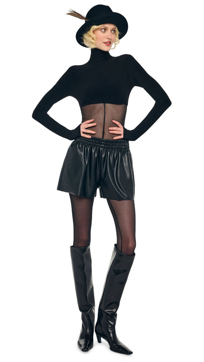 Norma Kamali BOYFRIEND ELEPHANT SWEATSHORT