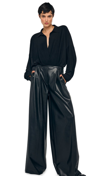 Norma Kamali MENS PLEAT PANT