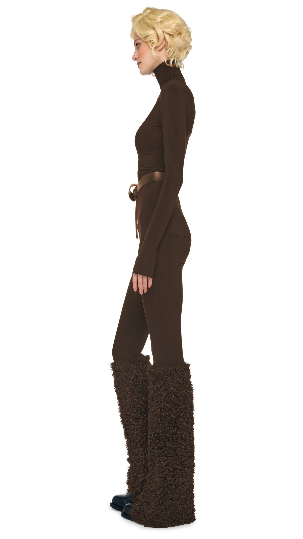 Norma Kamali CURLY SPAT LEGGING
