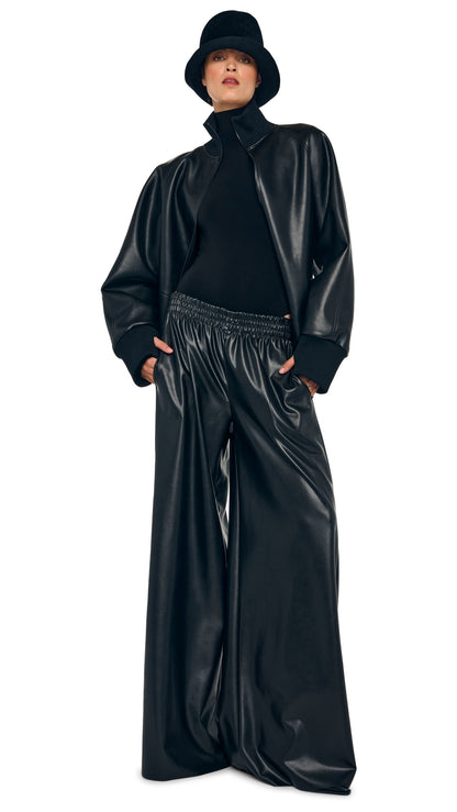 Norma Kamali OS TURTLE BOMBER JACKET TO HIP