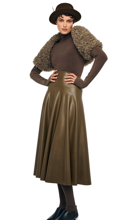 Norma Kamali LONG SLEEVE SHRUGGIE