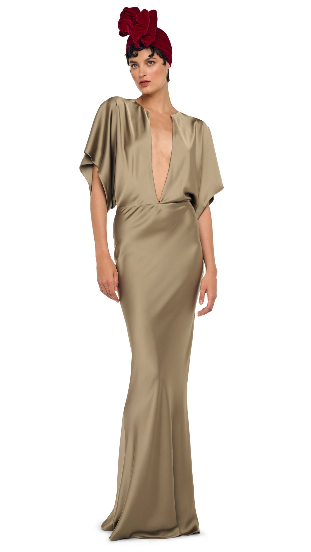 Norma Kamali OBIE GOWN