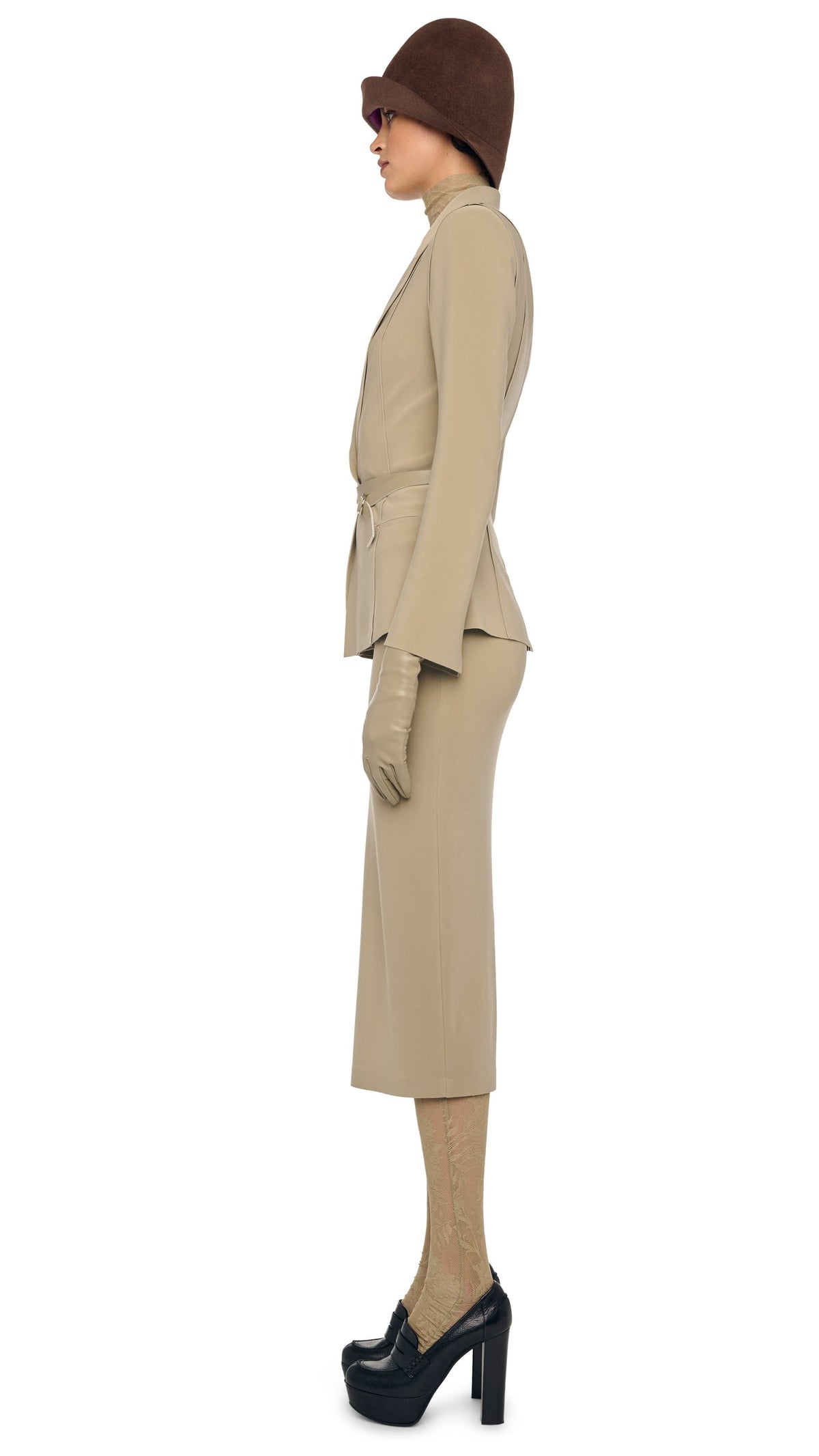 Norma Kamali SKINNY BELT XL