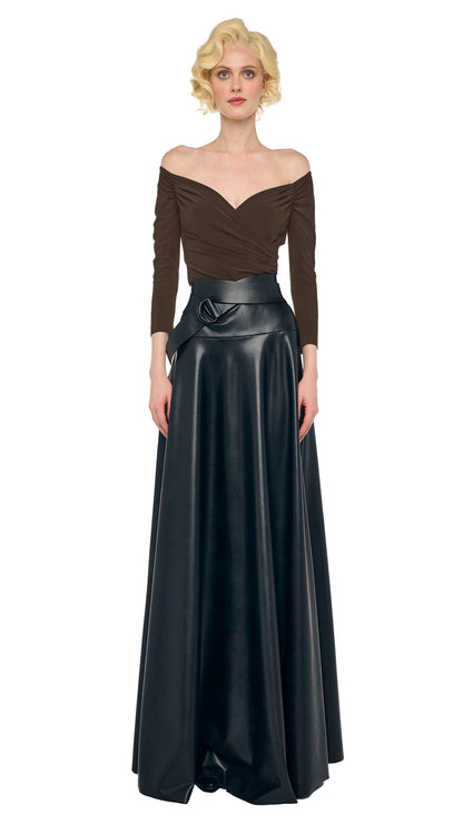 Norma Kamali OFF SHOULDER SWEETHEART BODYSUIT