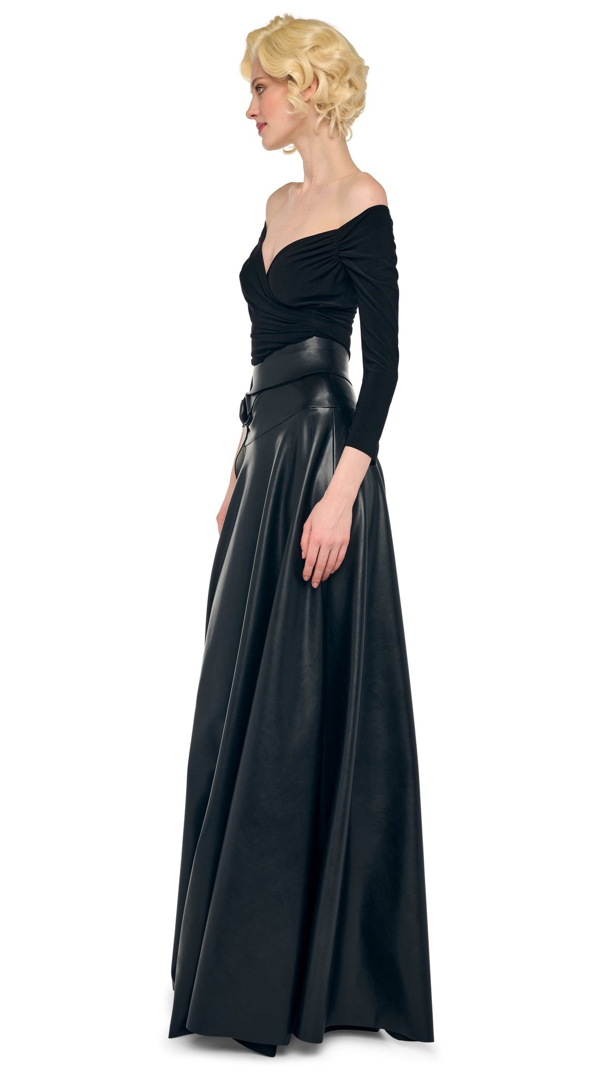 Norma Kamali OFF SHOULDER SWEETHEART BODYSUIT