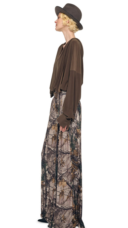 Norma Kamali HOODED SUPER OS BF NK SHIRT BODYSUIT