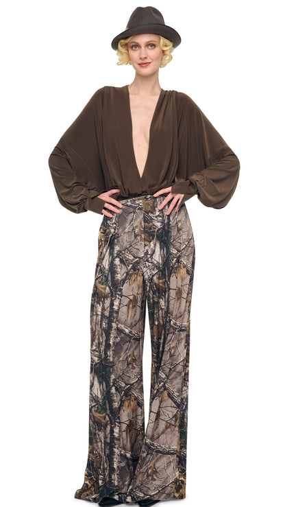 Norma Kamali HOODED SUPER OS BF NK SHIRT BODYSUIT
