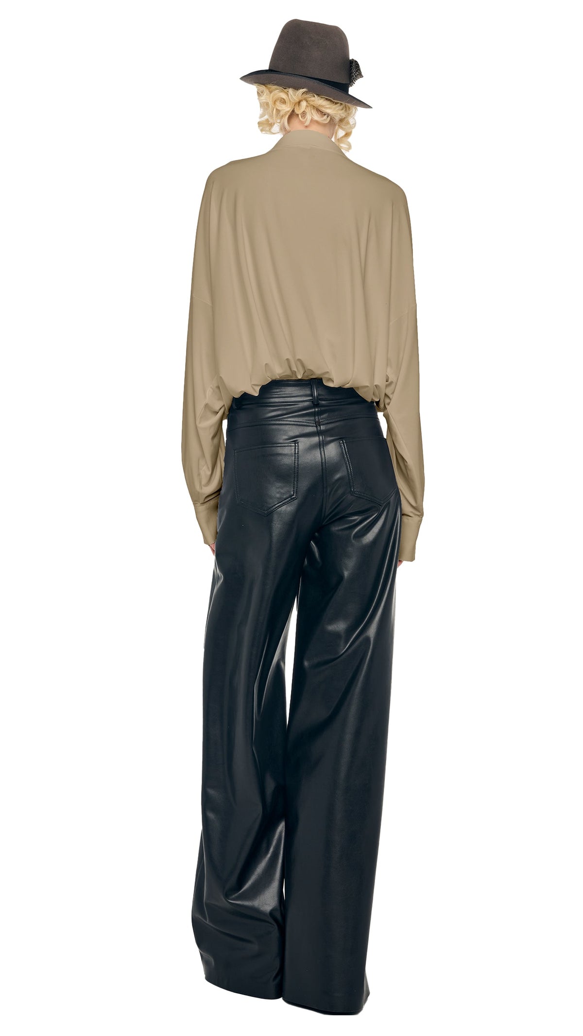 Norma Kamali SUPER OS BF NK SHIRT BODYSUIT