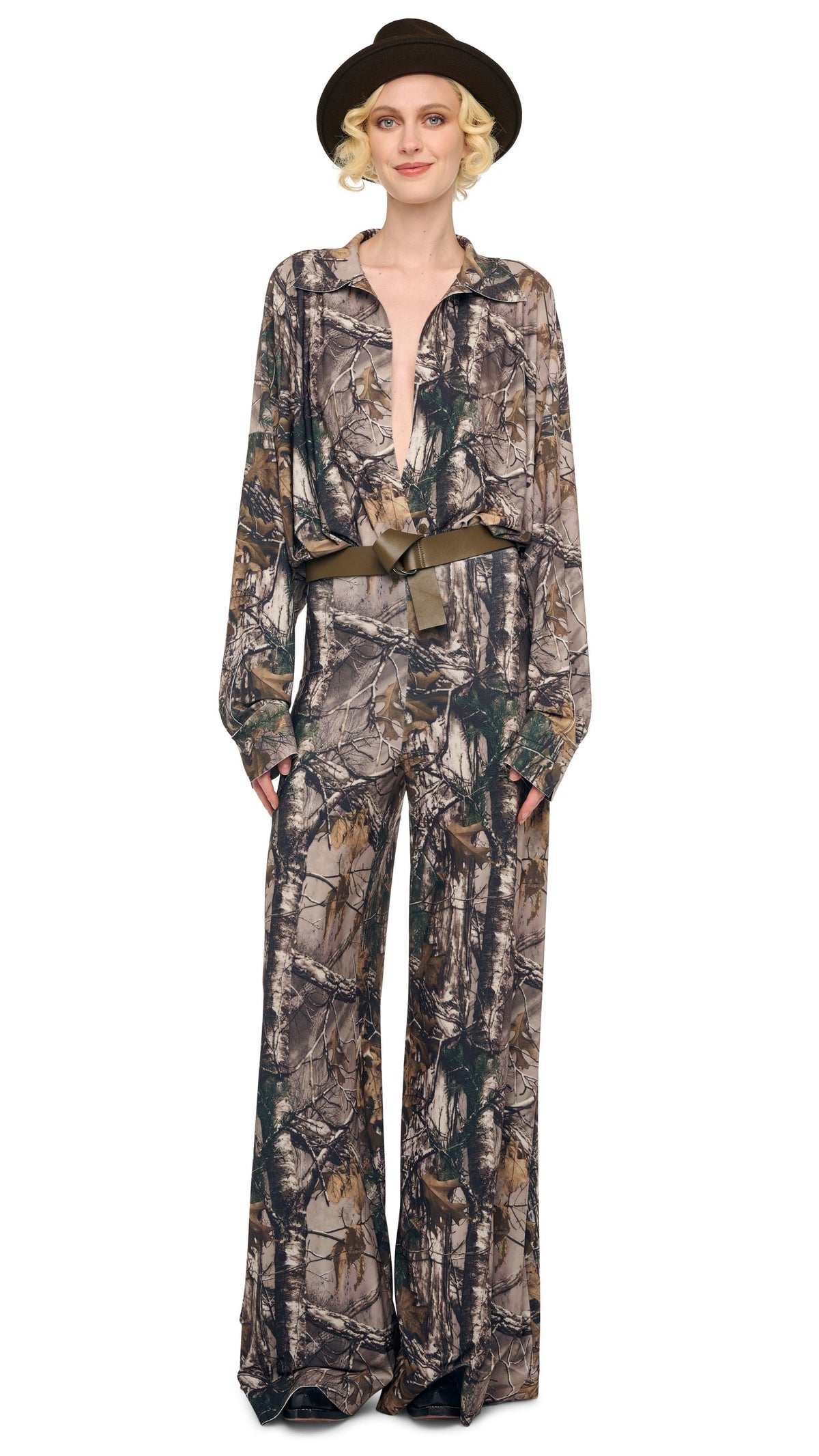 Norma Kamali SUPER OS BF NK SHIRT BODYSUIT