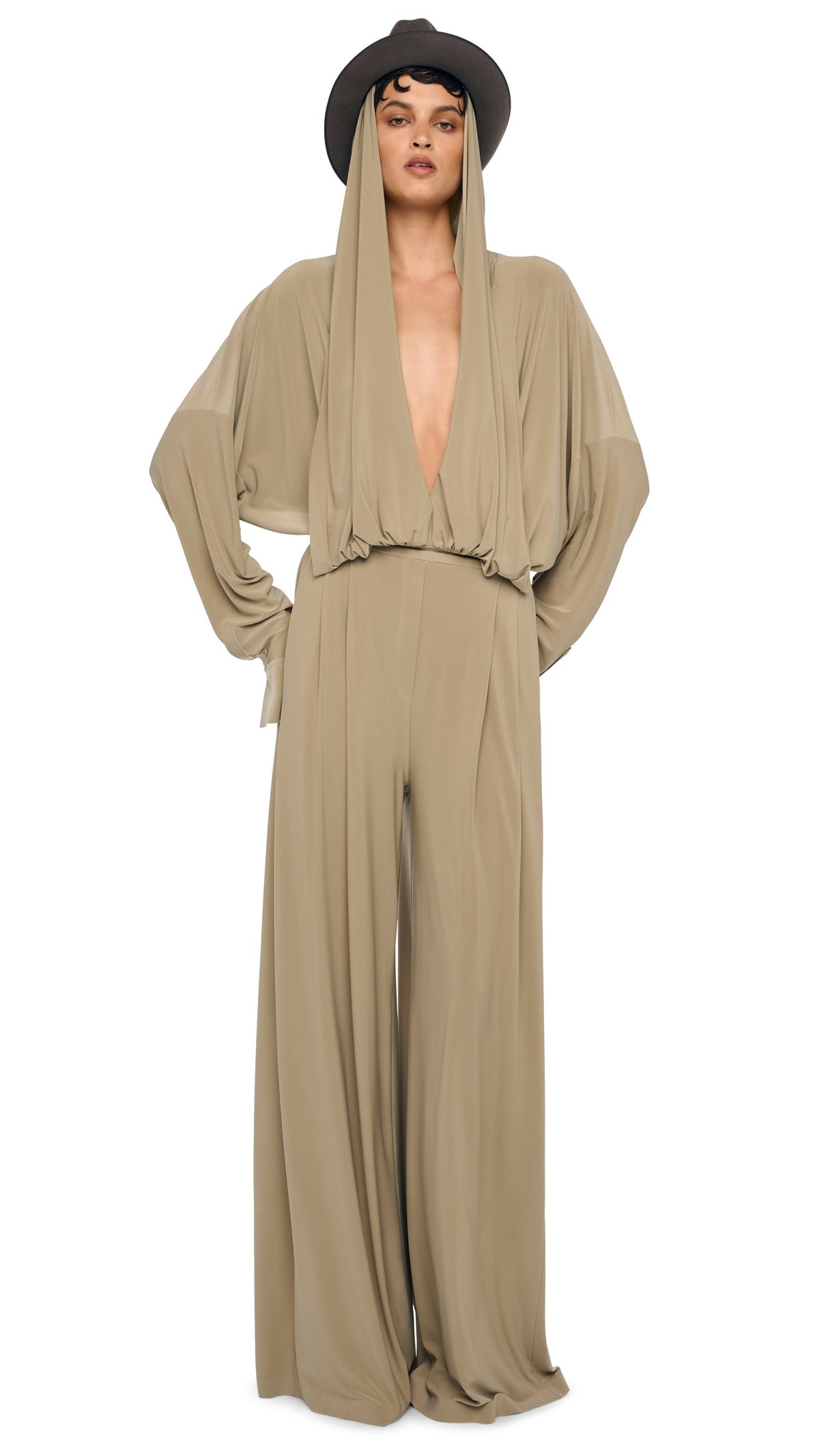 Norma Kamali MENS PLEAT PANT