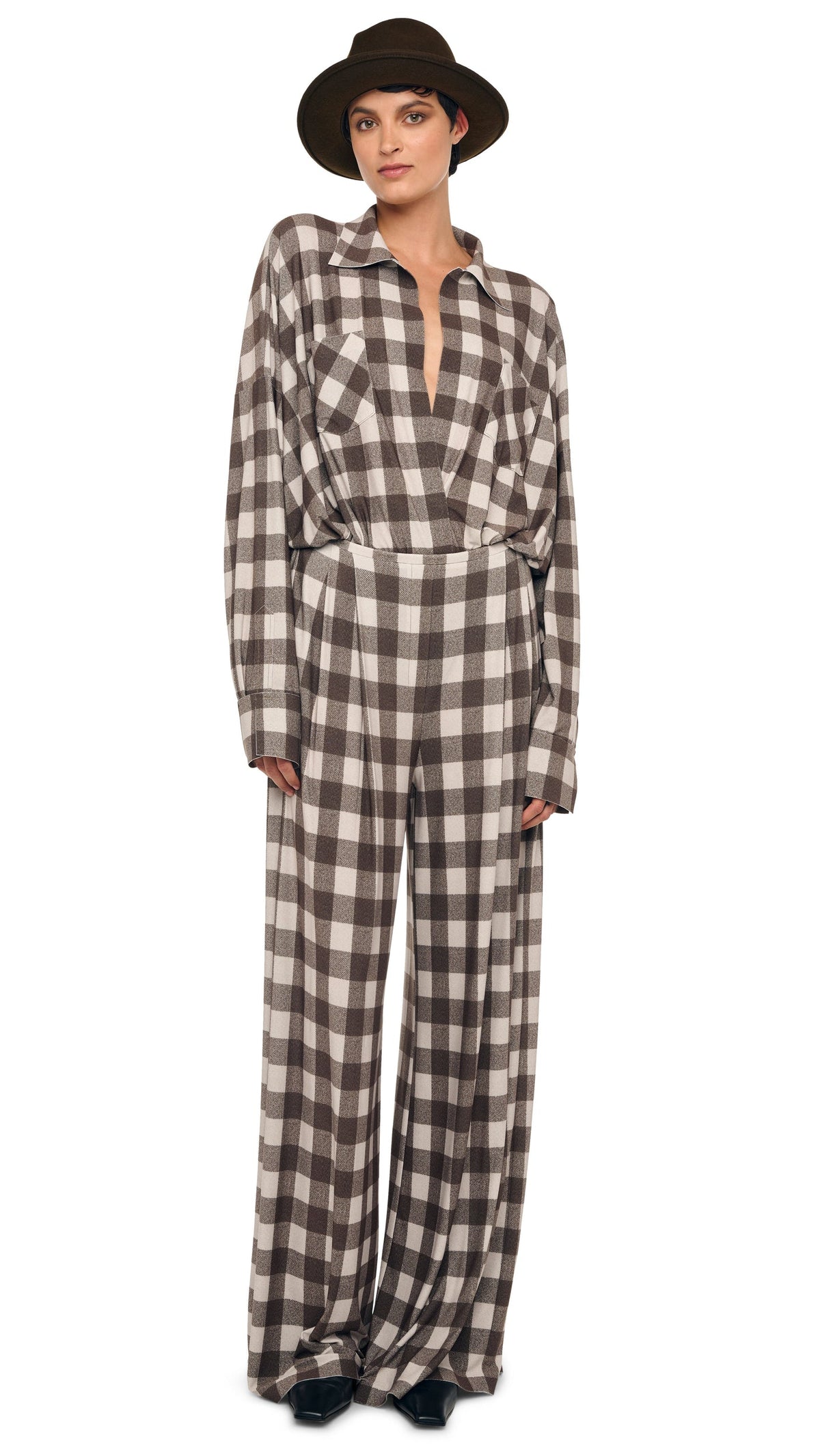 Norma Kamali MENS PLEAT PANT