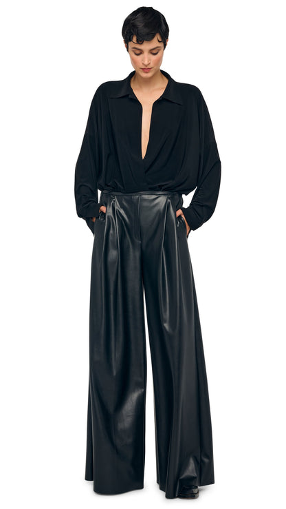 Norma Kamali SUPER OS BF NK SHIRT BODYSUIT